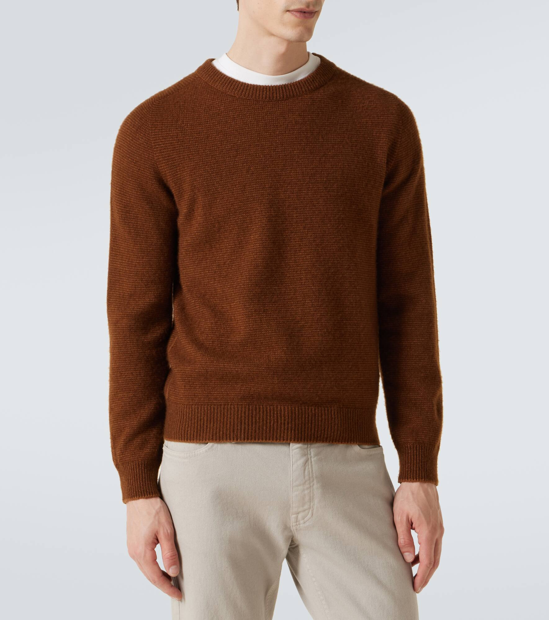 Wool and silk sweater - 3