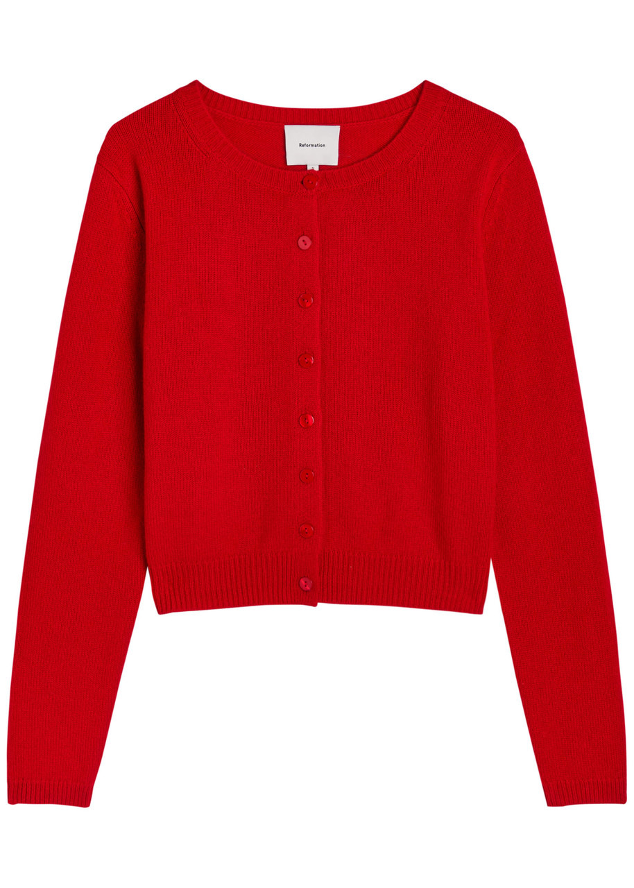 Reformation Clara Cashmere Cardigan - 1