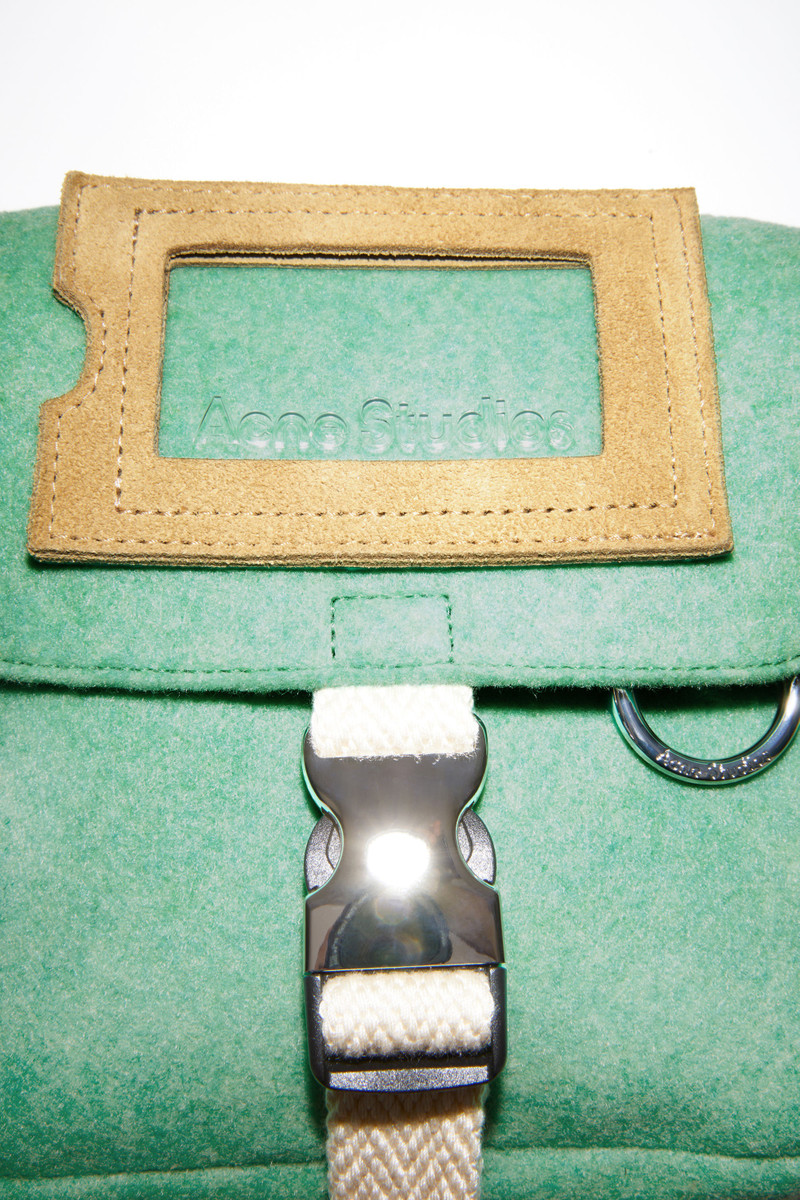 MINI MESSENGER BAG - Bright Green 6