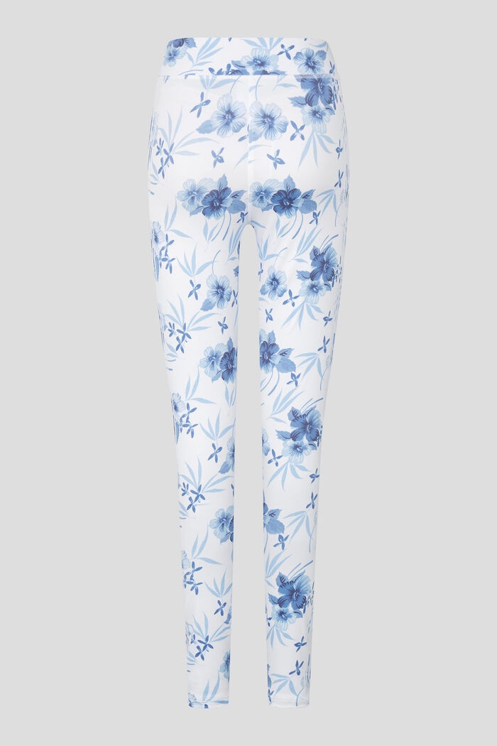 Love Tights in Blue/White - 6