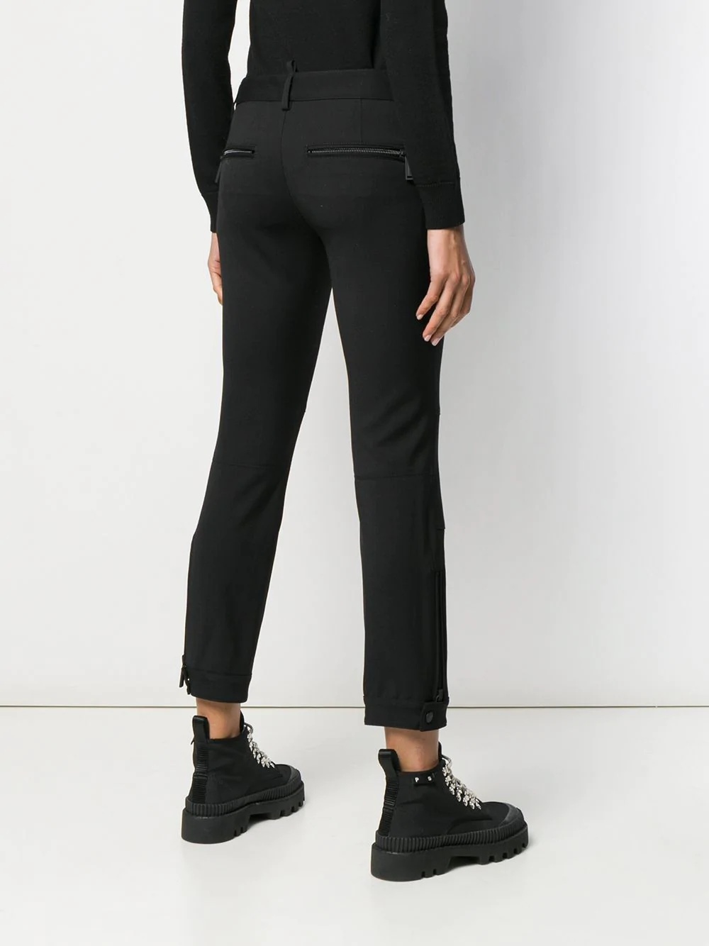 skinny cropped trousers - 4