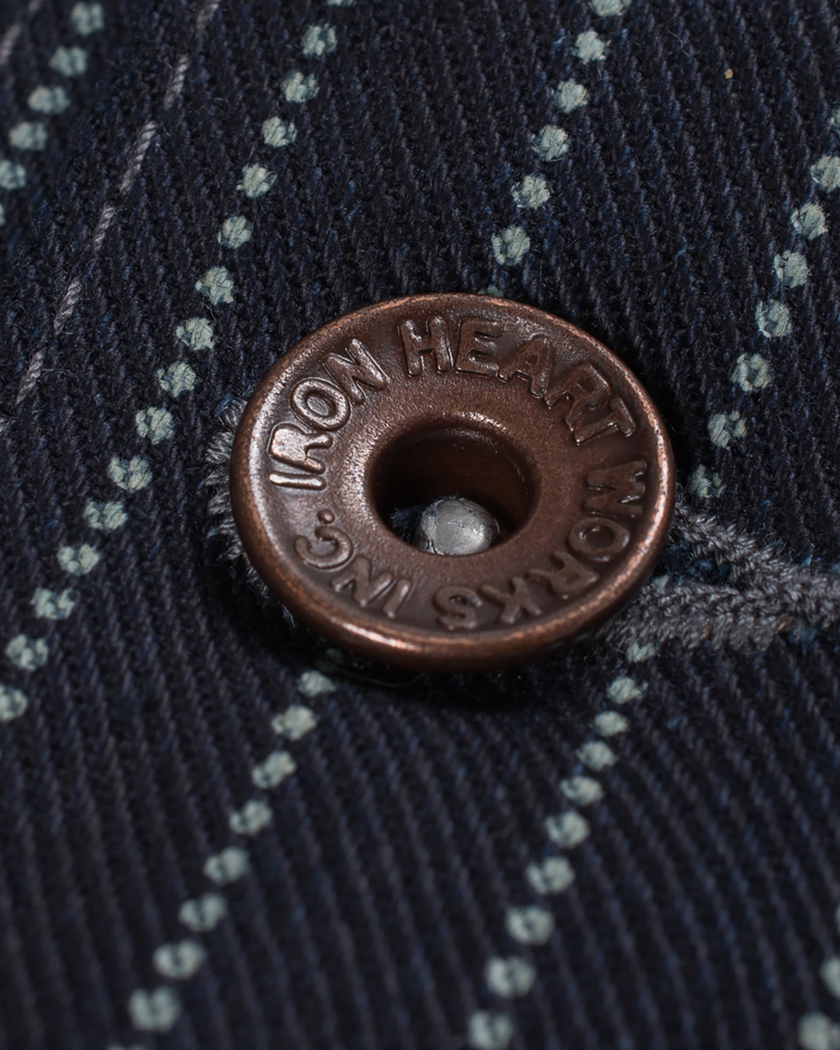 IHV-02-IND 12oz Wabash/Duck Work Vest - Indigo/Navy - 11