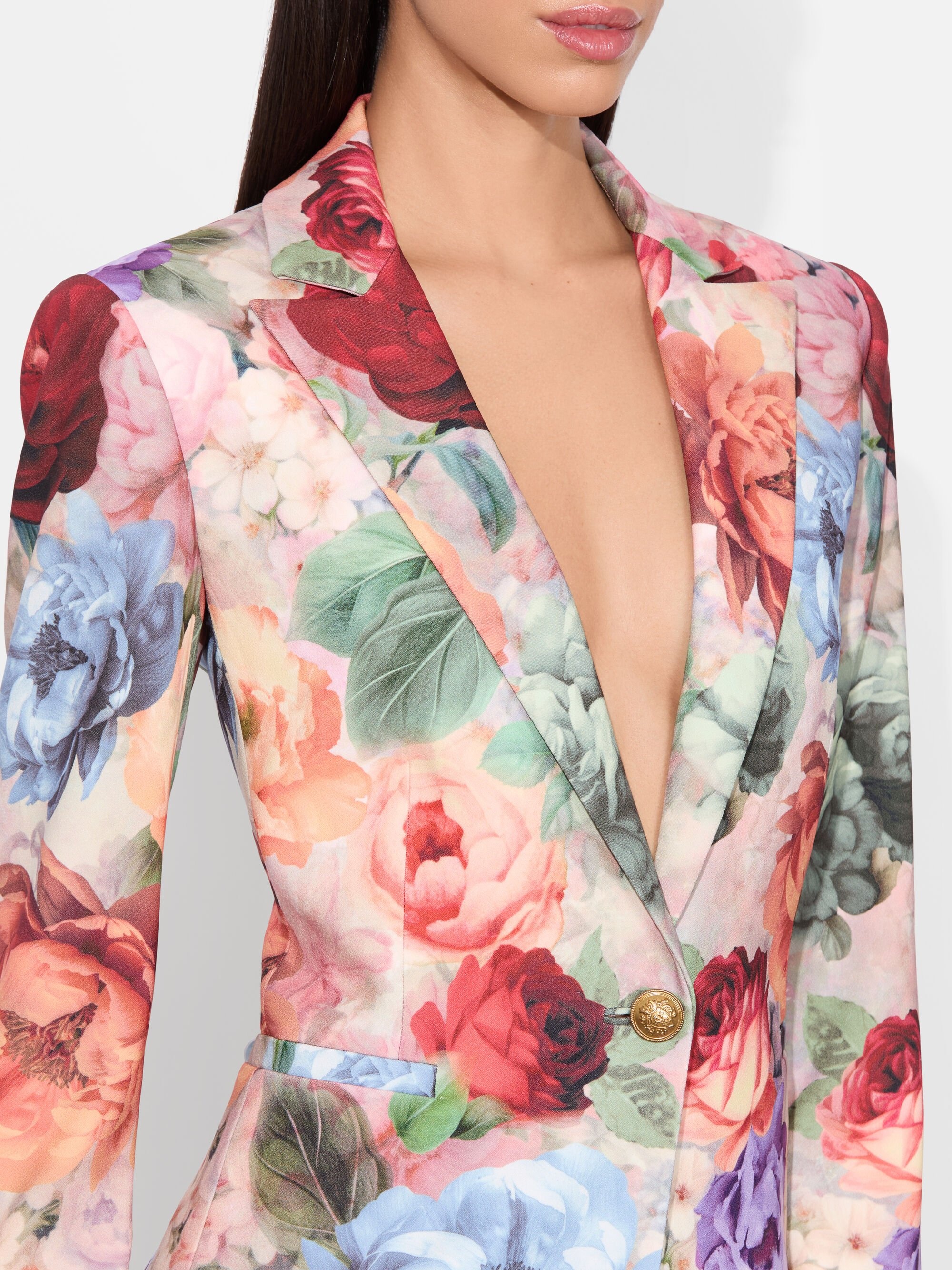BREANN FITTED LONG BLAZER - 5