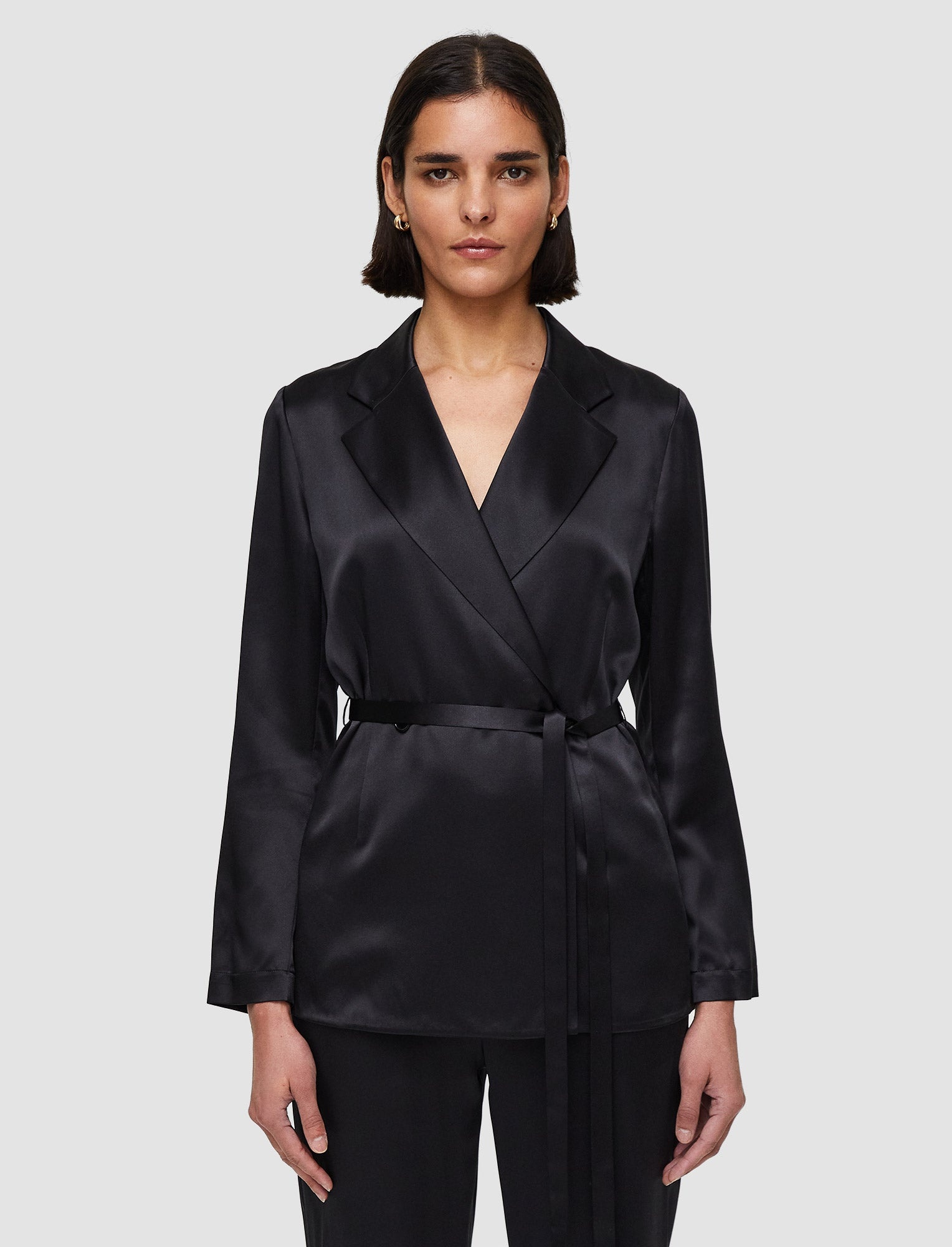 Joubert Silk Satin Jacket - 3