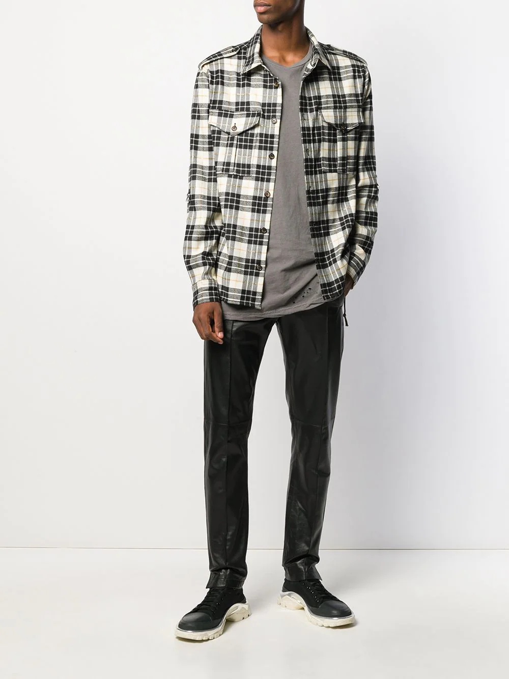plaid flannel shirt - 2