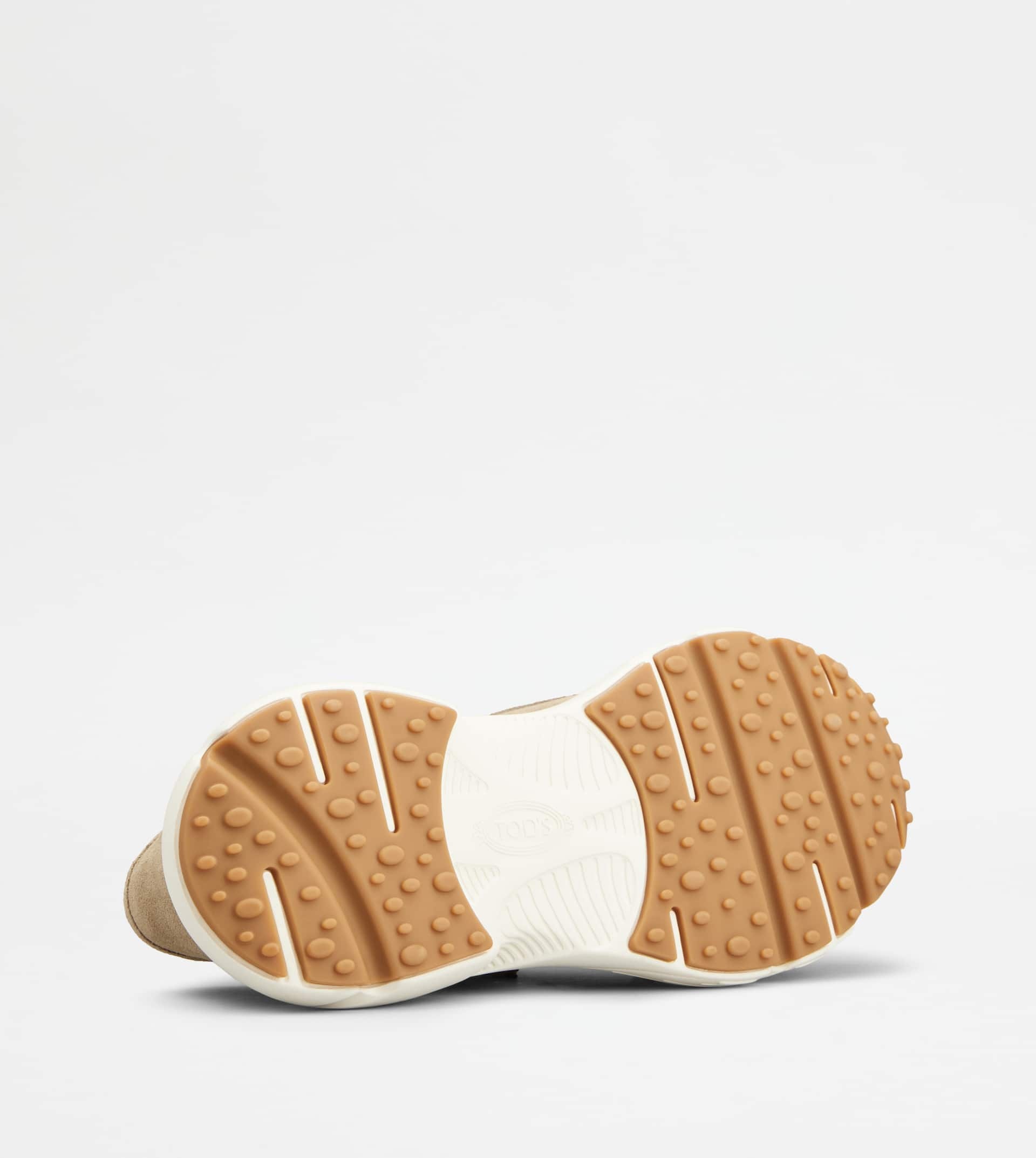 SPORTY LOAFERS IN SUEDE - BEIGE - 5
