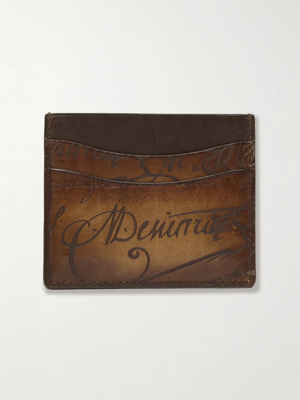 Bambou Leather Cardholder - 1