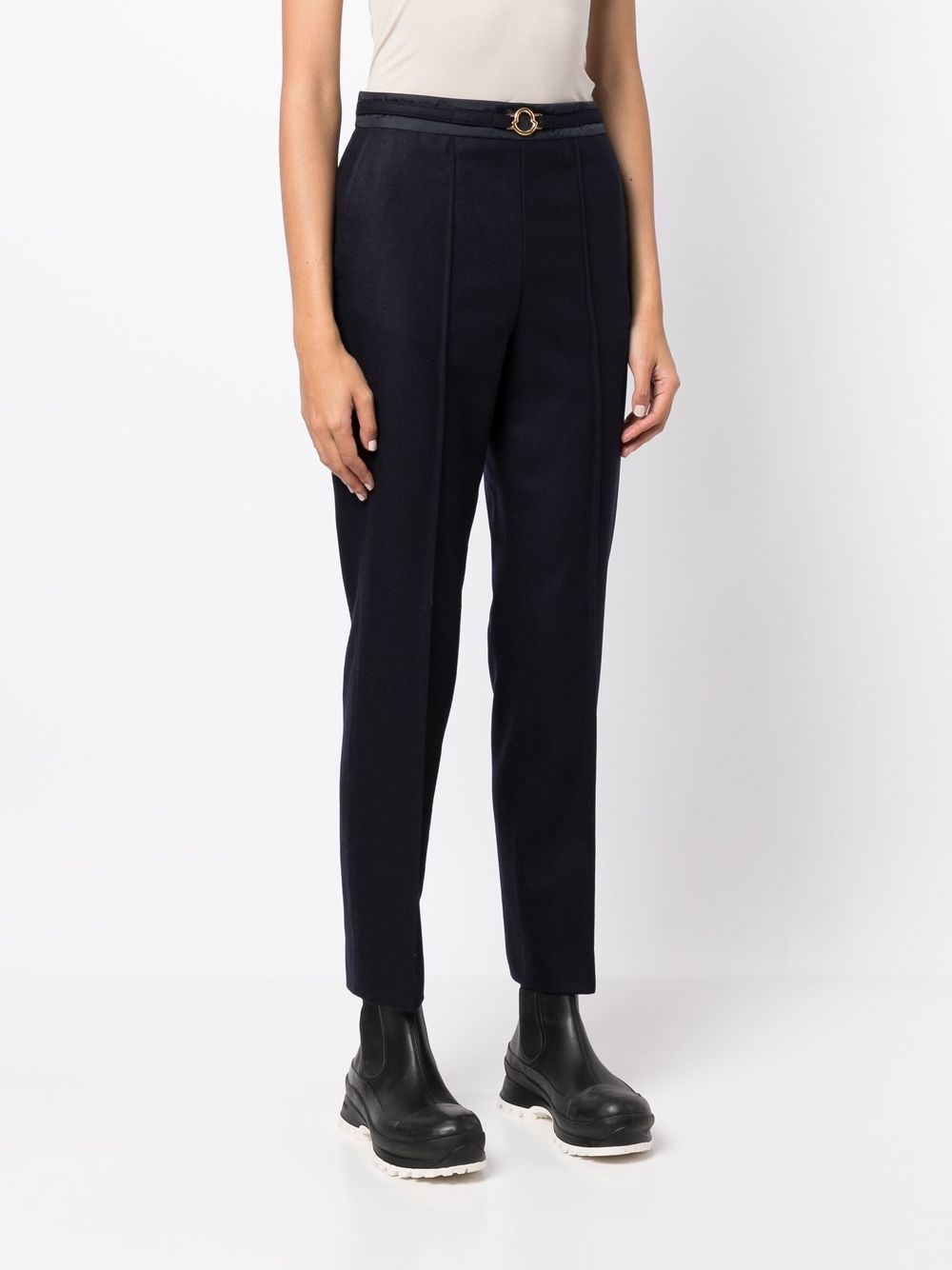 virgin wool tailored trousers - 3