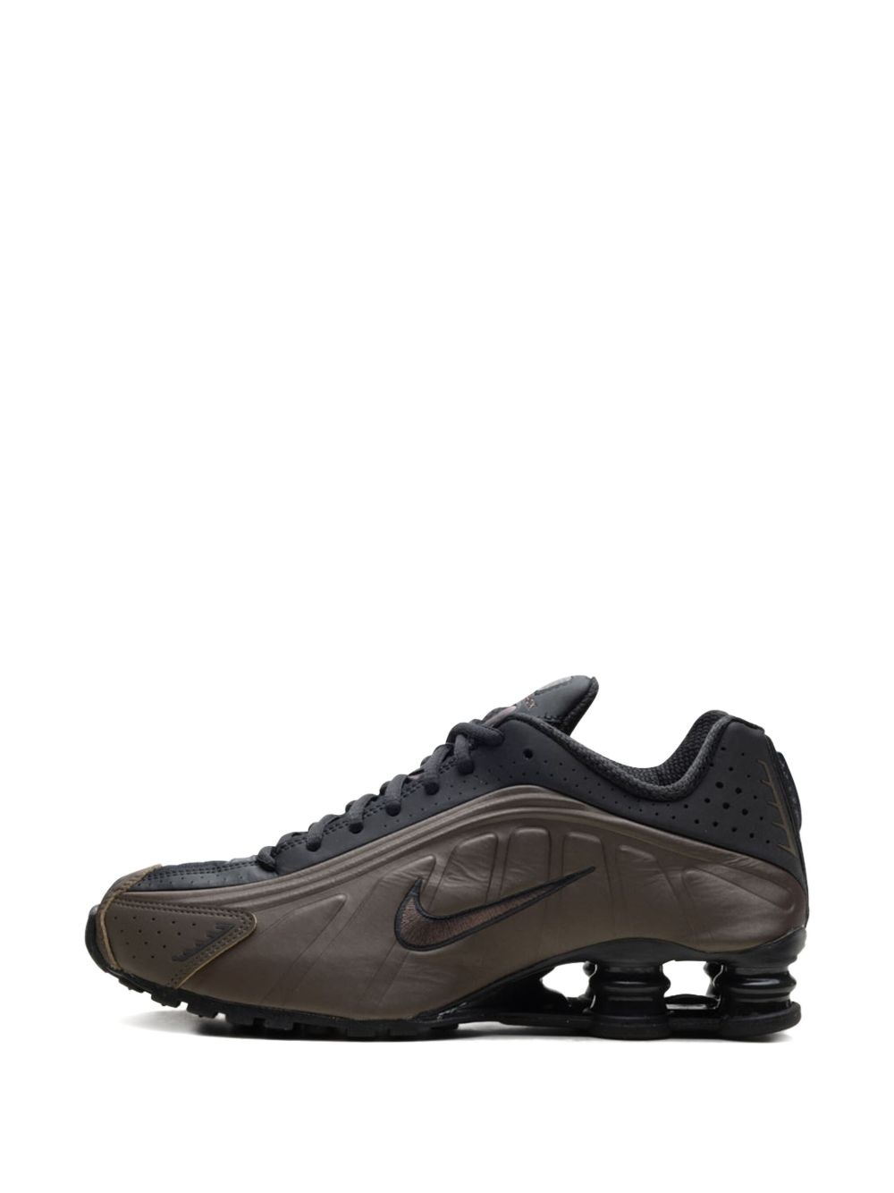 Shox R4 "Ironstone/Off Noir/Off Noir" sneakers - 5