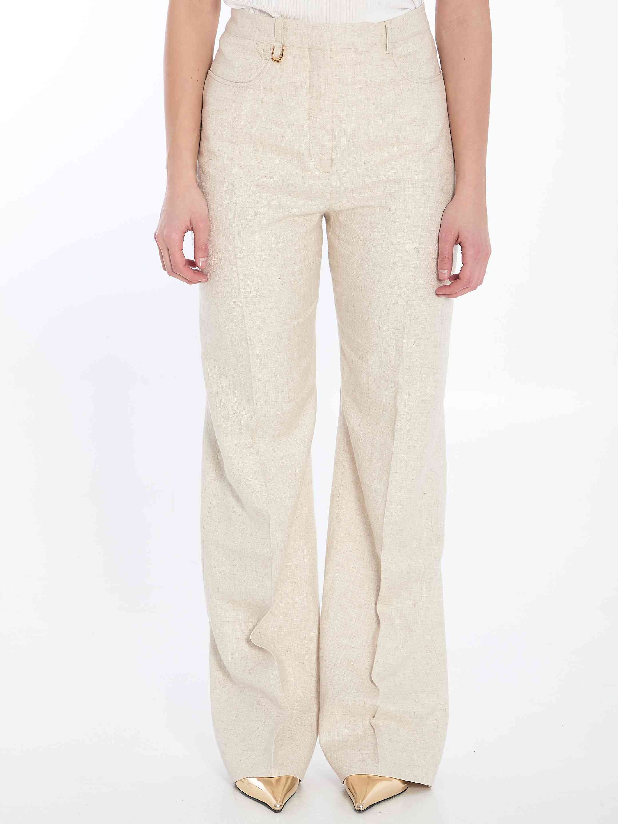 Jacquemus Women Sauge Trousers - 1