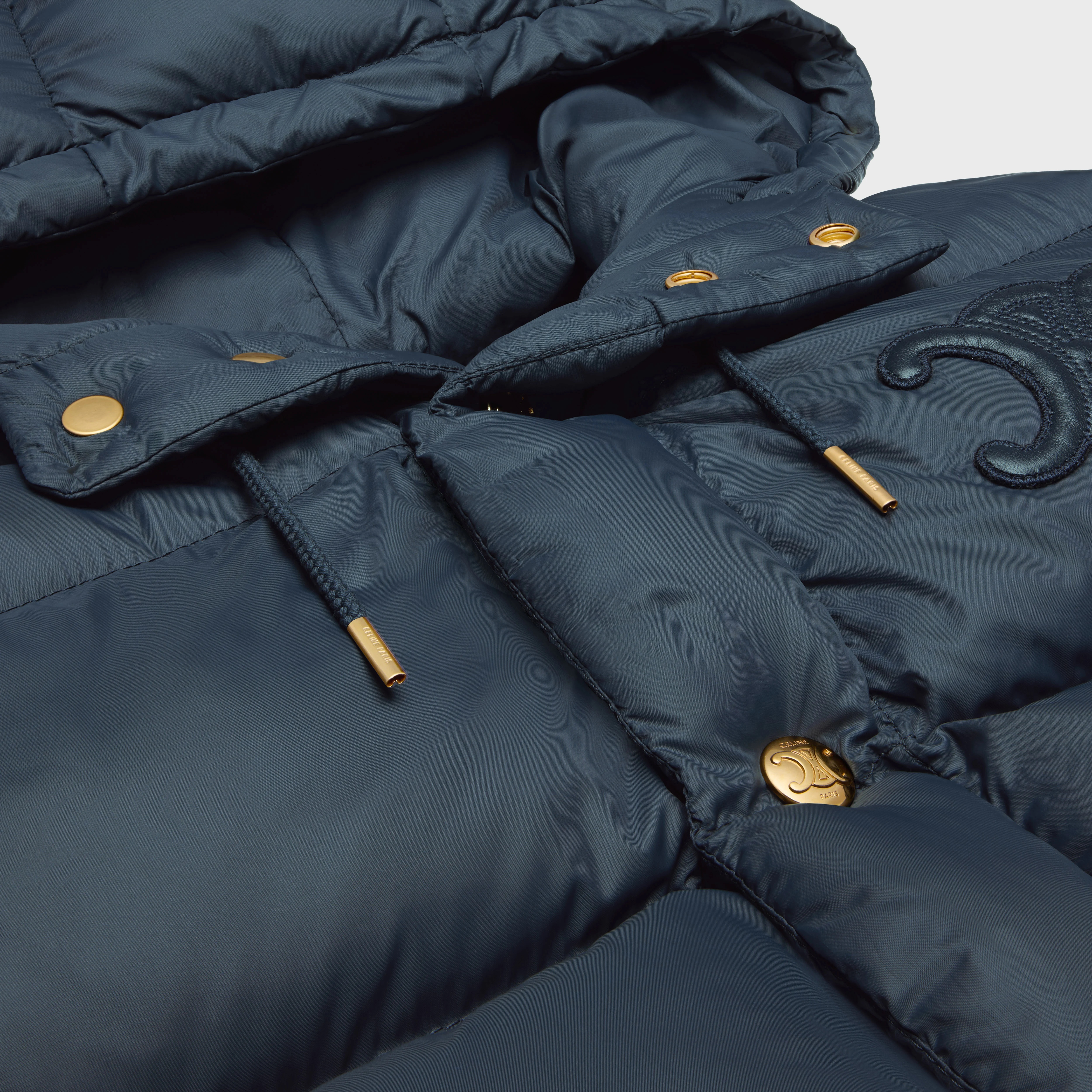 関税込【CELINE】Sleeveless down jacket in lightweight nylon down lightweight in jacket 関税込【CELINE】Sleeveless nylon