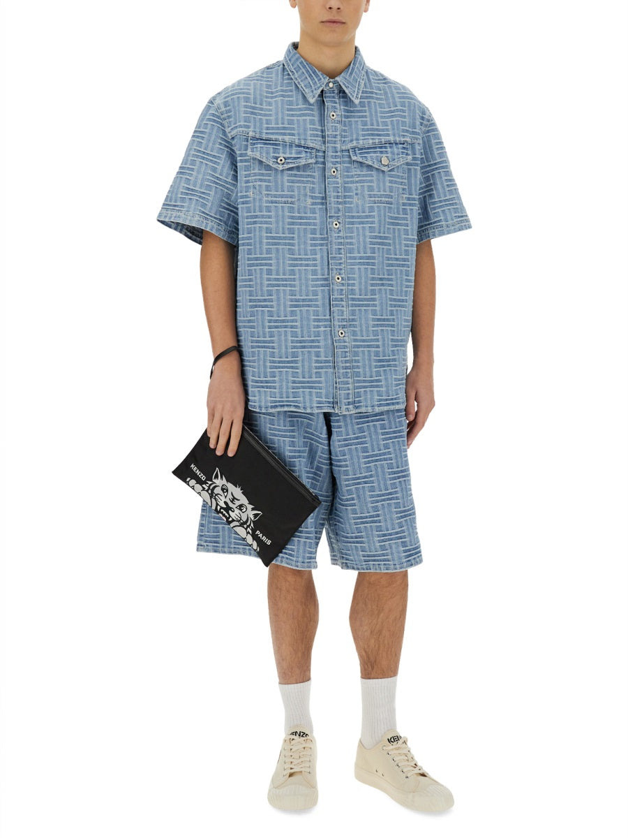 Kenzo Men Denim Shirt - 2