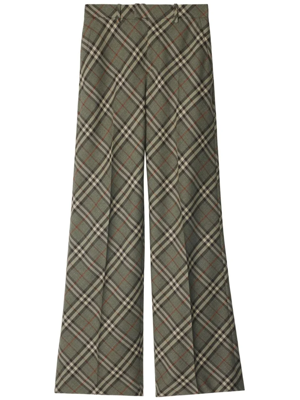 Vintage Check-pattern trousers - 1