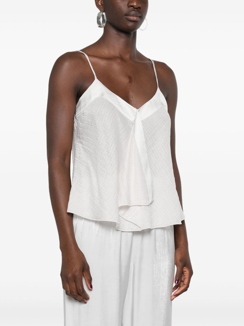 ruffled seersucker top - 3