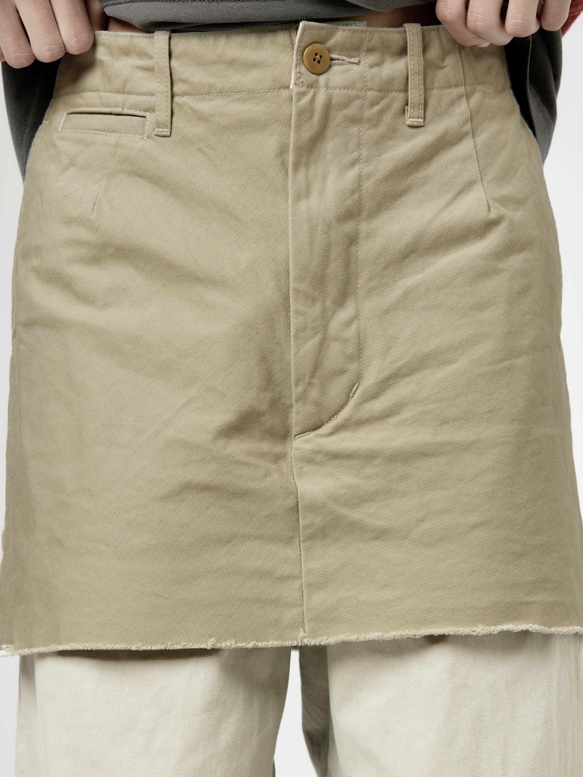 CHINO TAPERED SKIR-OUSER (BEIGE) - 6