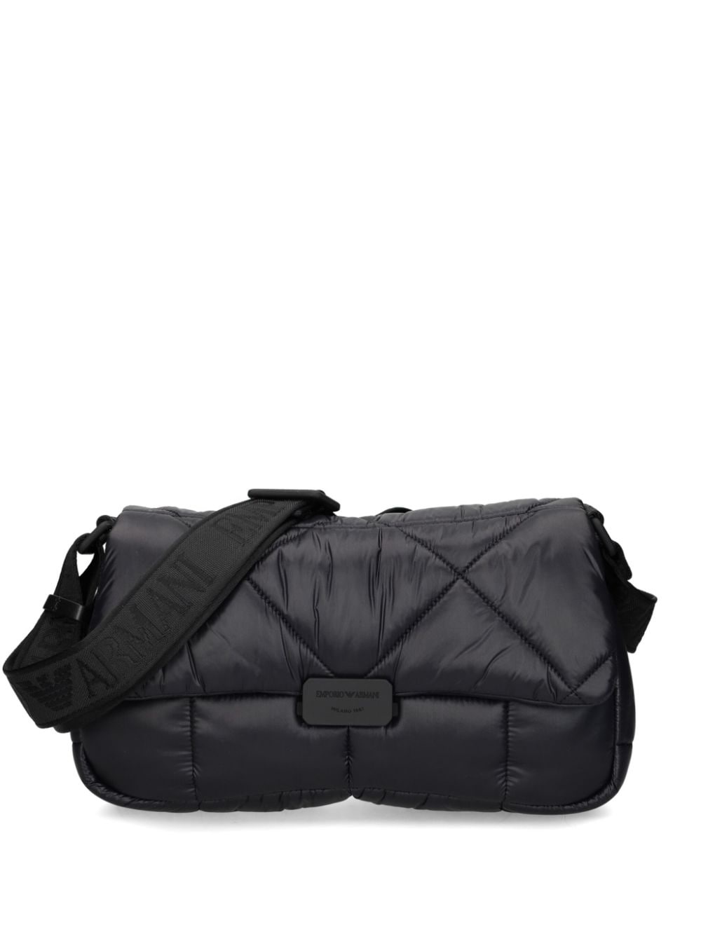 quilted cross body bag - 1
