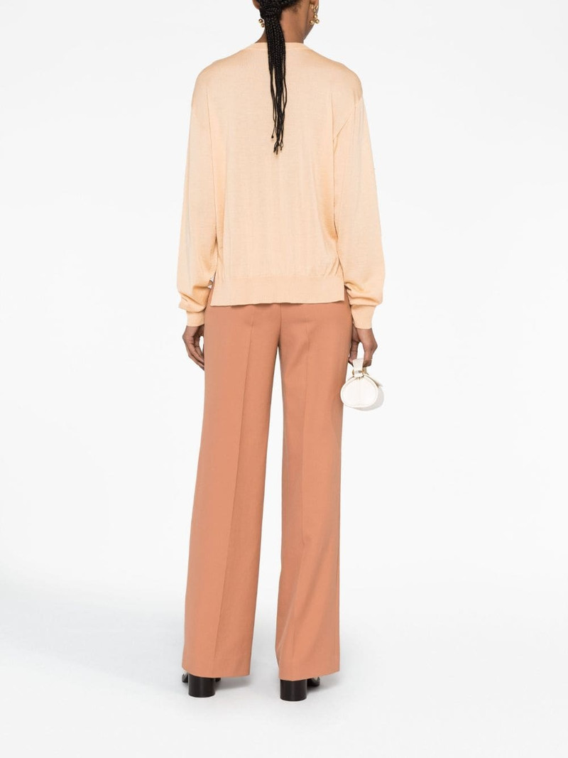 crew-neck long-sleeve sweater 4