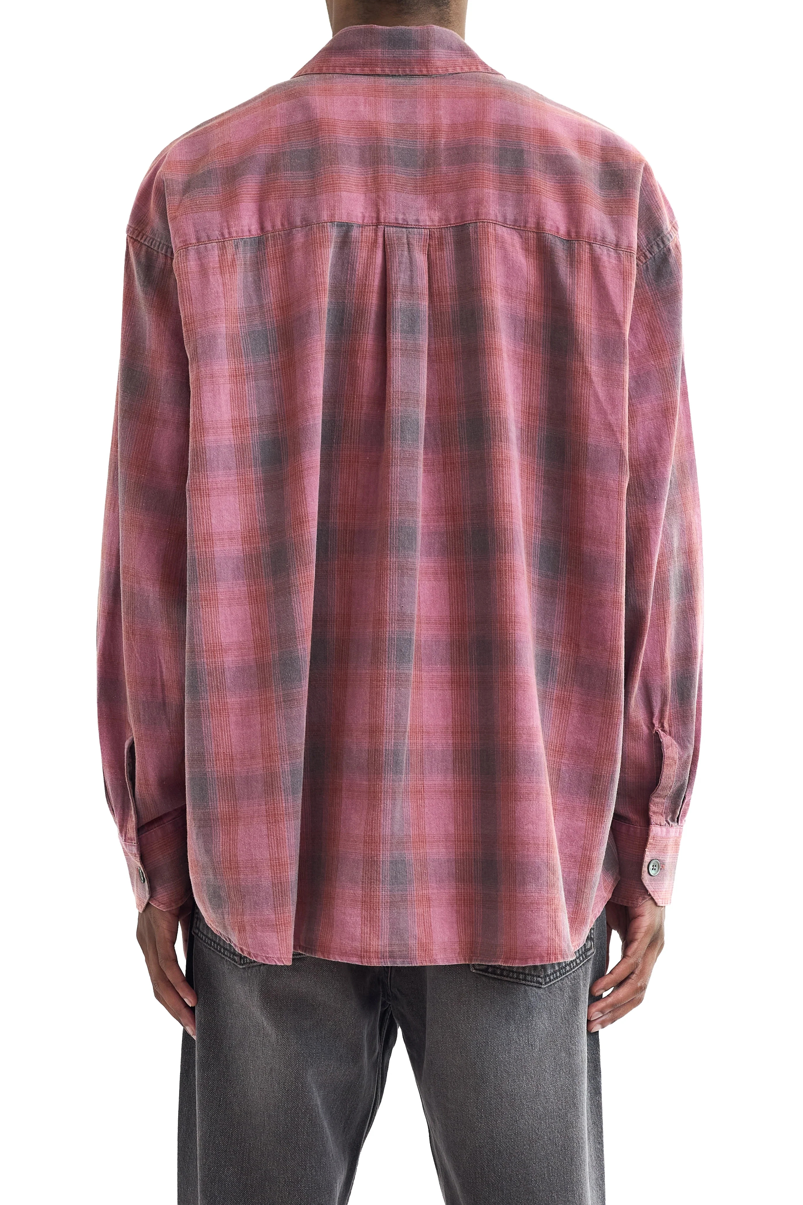 Our Legacy Borrowed Shirt Red - 4