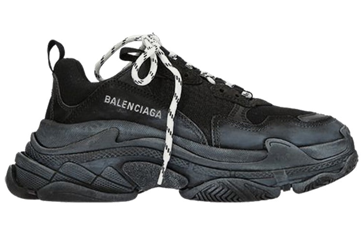 (WMNS) Balenciaga Triple S 'Black' 531388W09OM1000 - 2