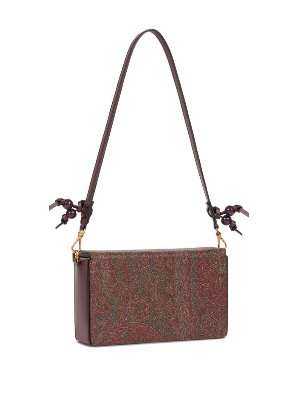 Paisley Jacquard clutch bag - 4