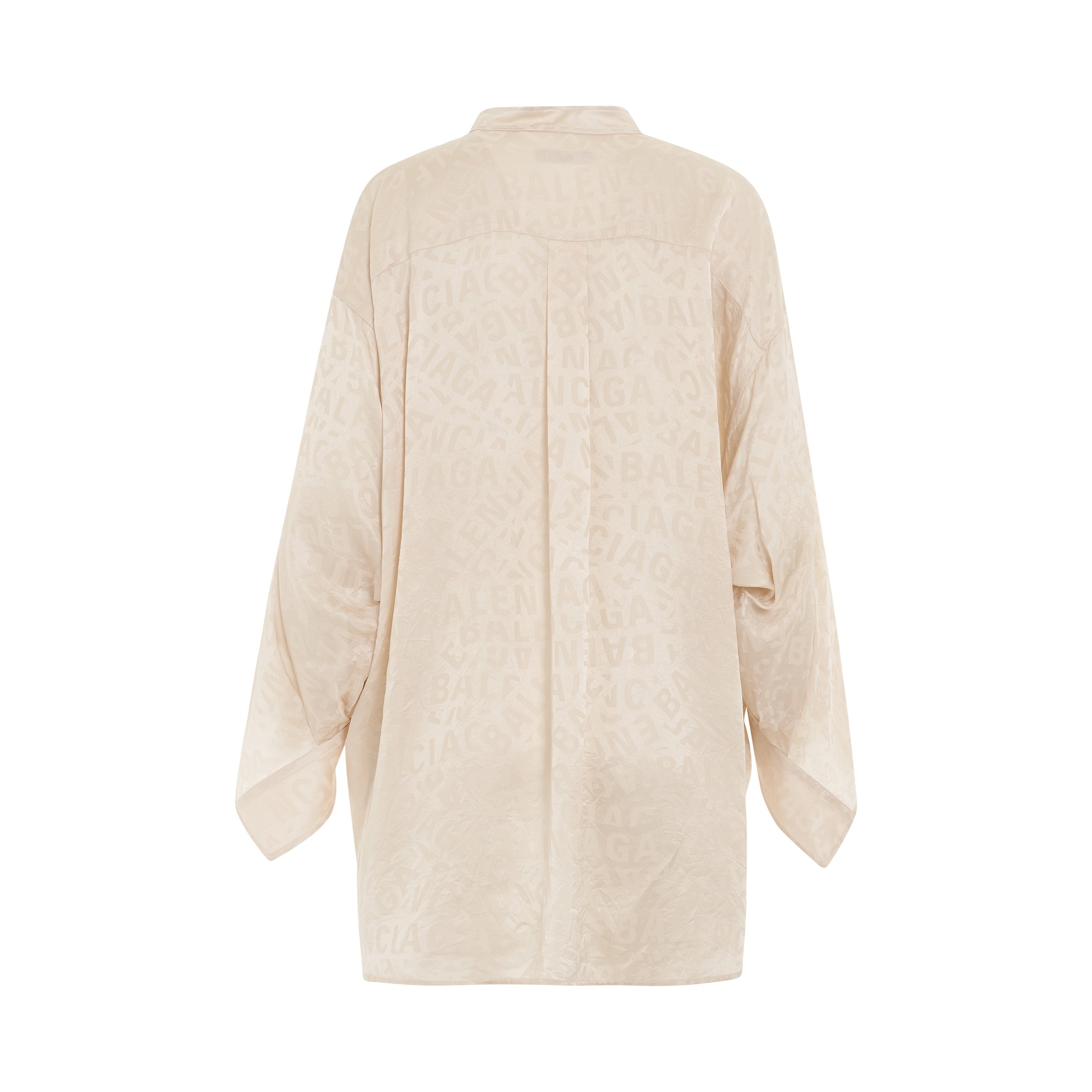 Twisted Swing Blouse in Dusty Ivory - 4