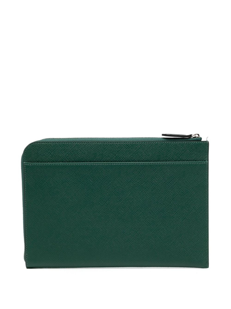 Smythson slim pouch bag outlook