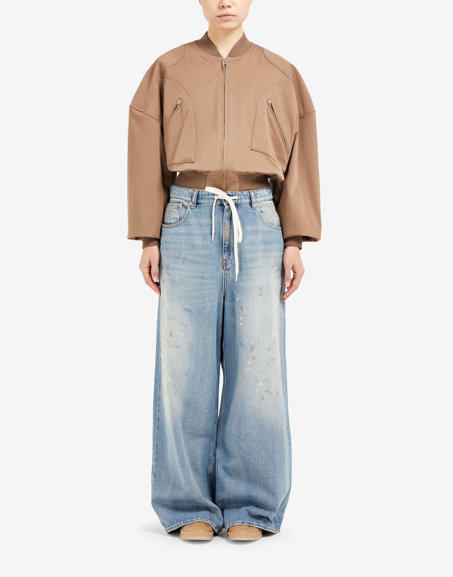 Drawstring jeans - 2