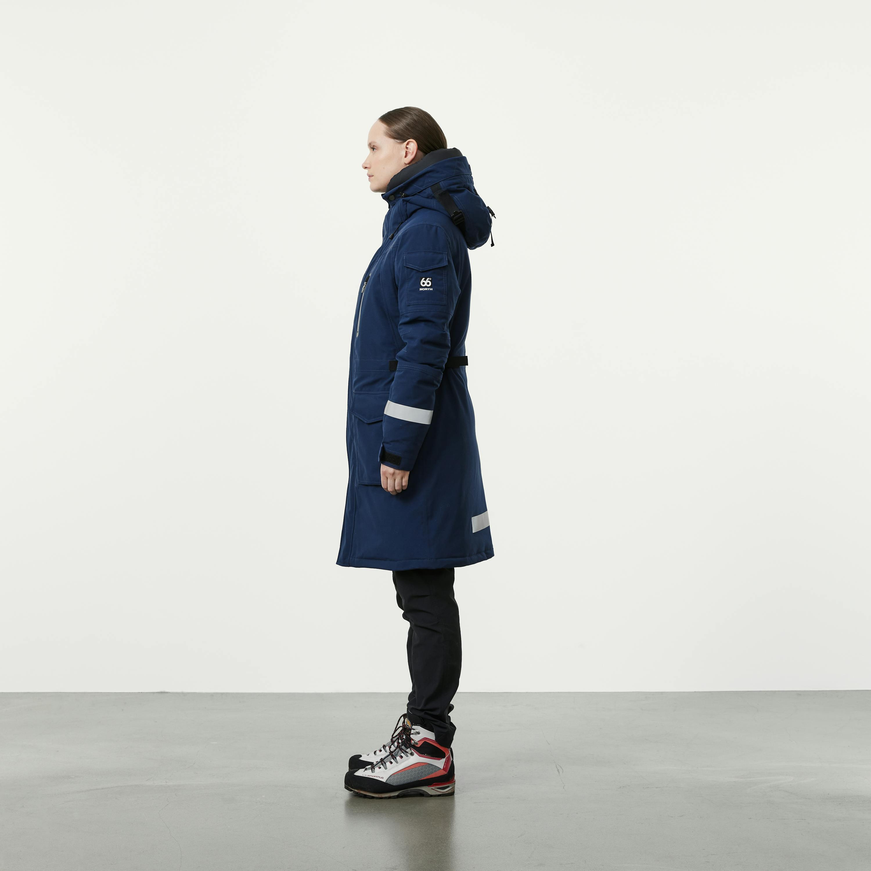 Jökla Arctic professional down parka with hood trim - 8