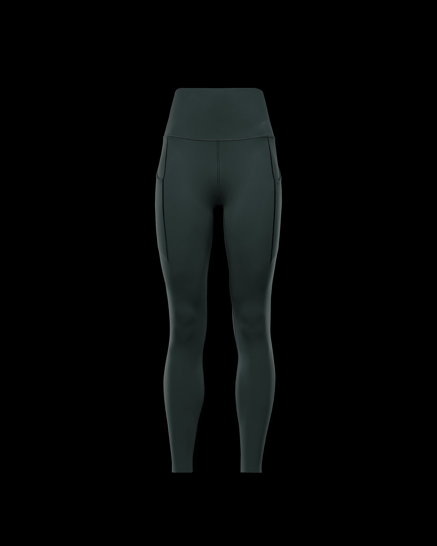 Nike Universa Women's Medium-Support High-Waisted 7/8 Leggings with Pockets - 6