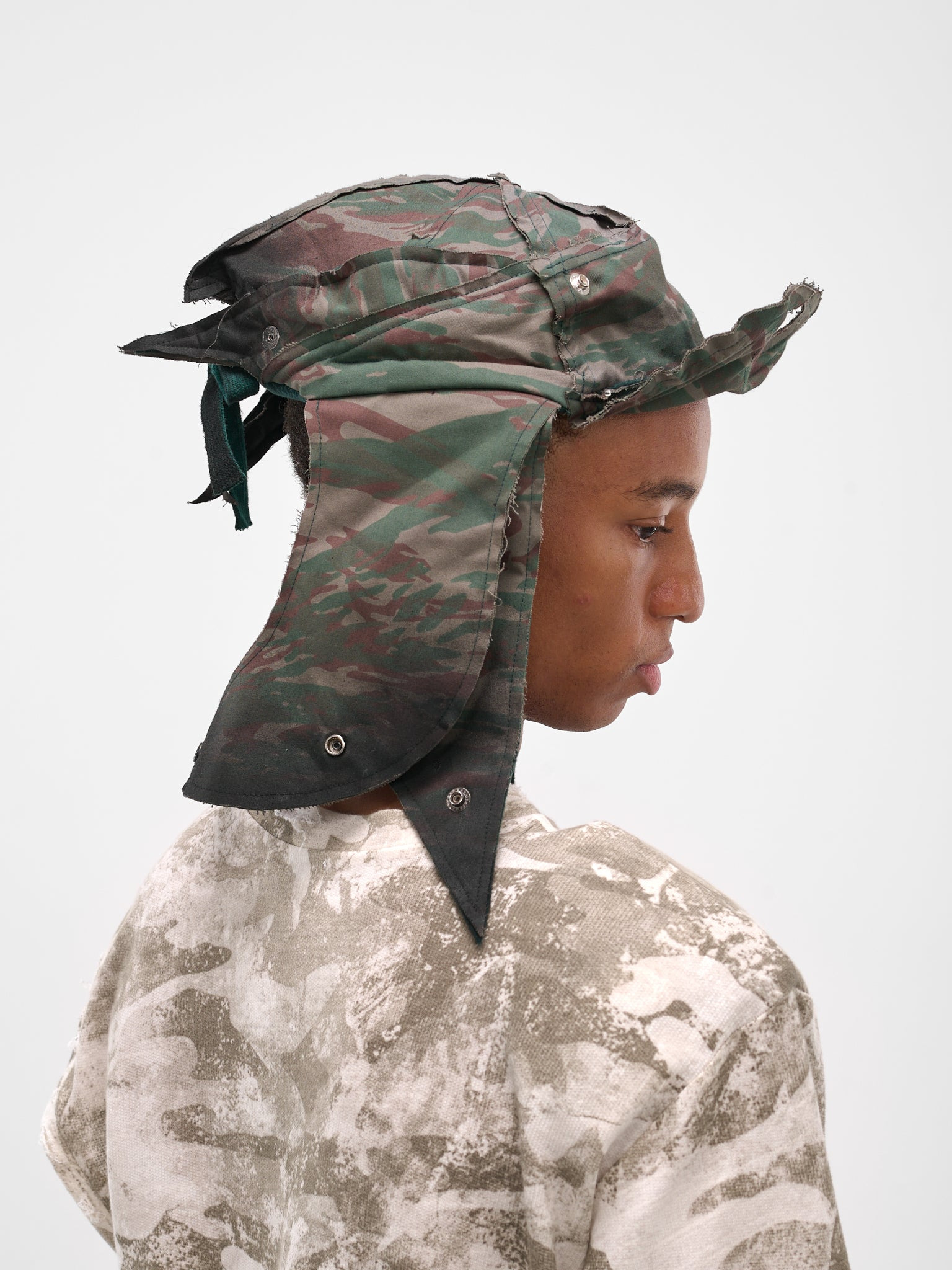 Camo Graphic Shark Hat - 3