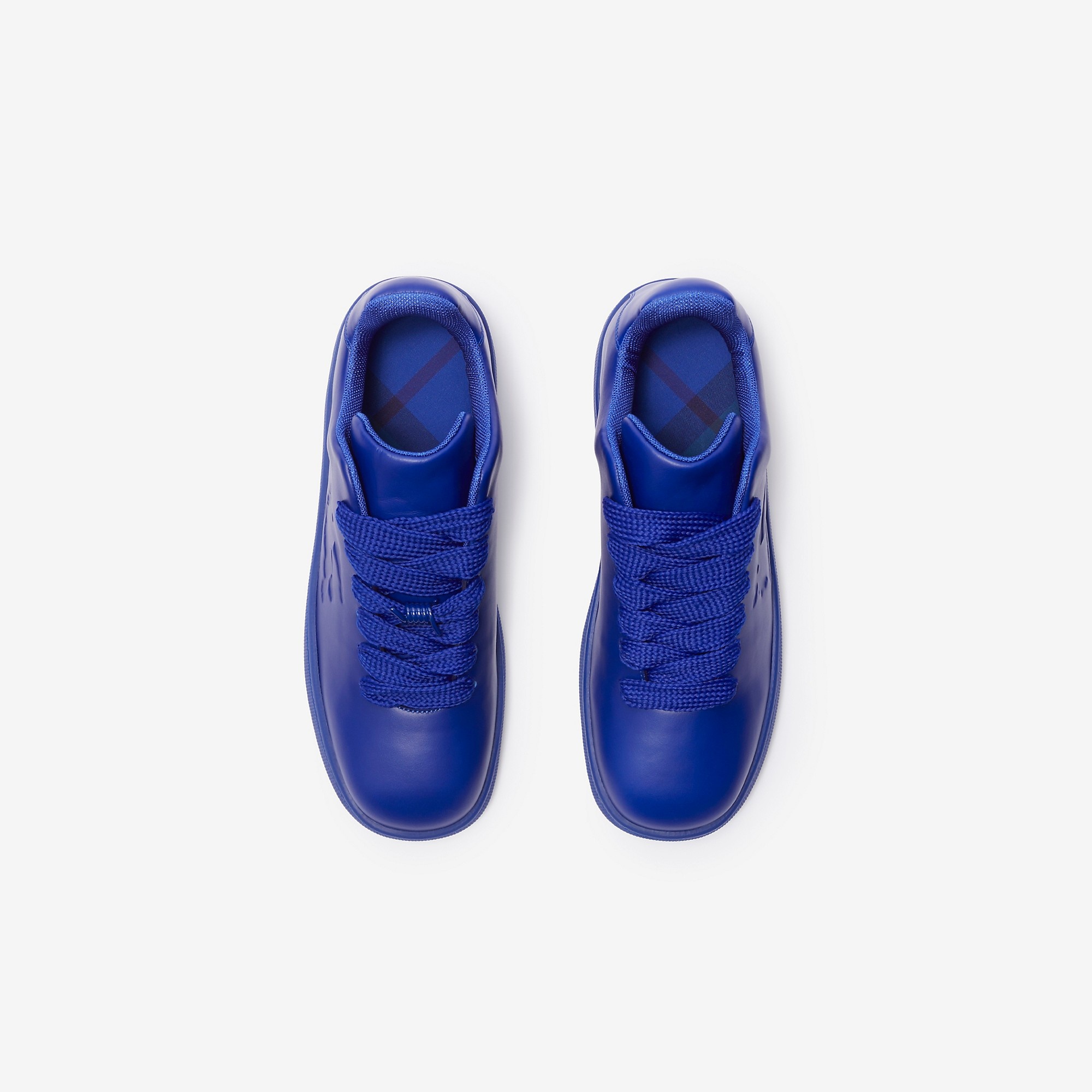 Leather Box Sneakers - 5