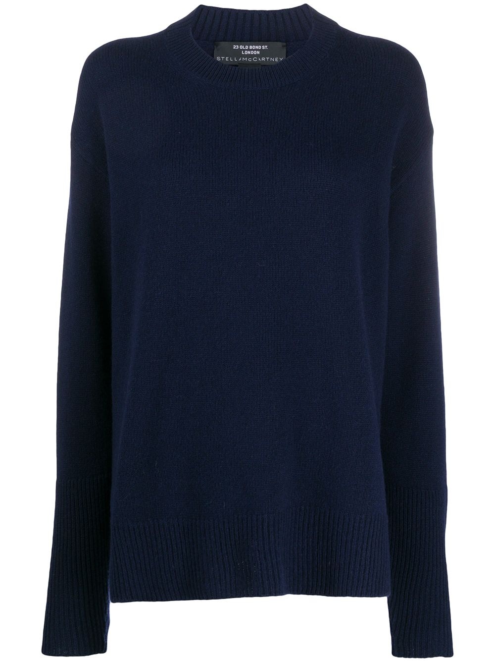 relaxed-fit crew-neck jumper - 1