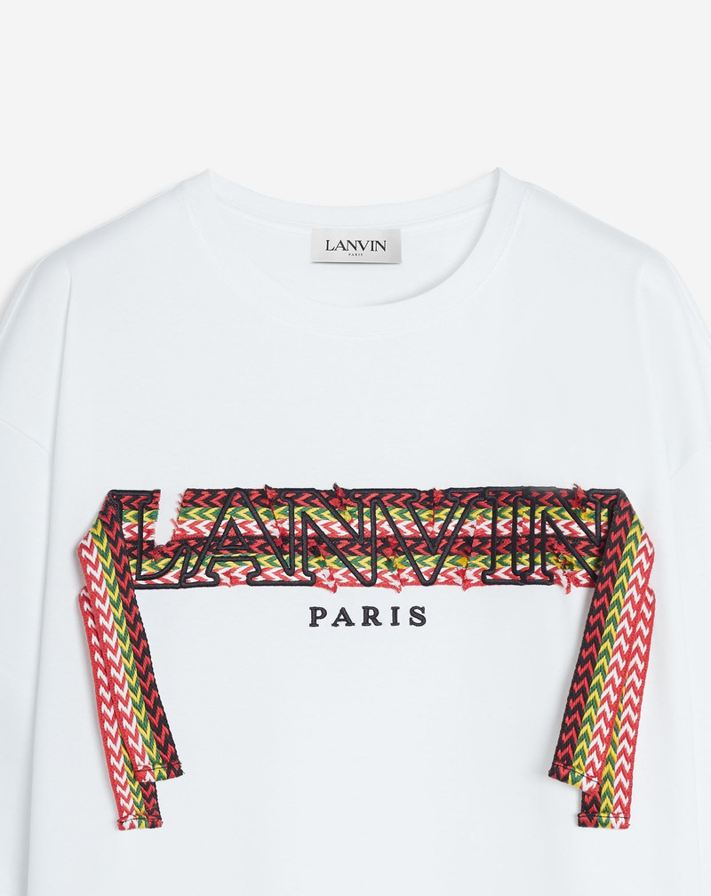 Lanvin LANVIN CURB LACE T-SHIRT outlook