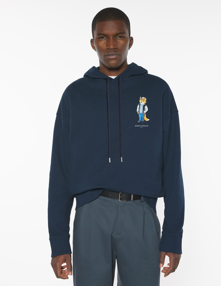 DRESSED FOX OVERSIZE HOODIE - 3