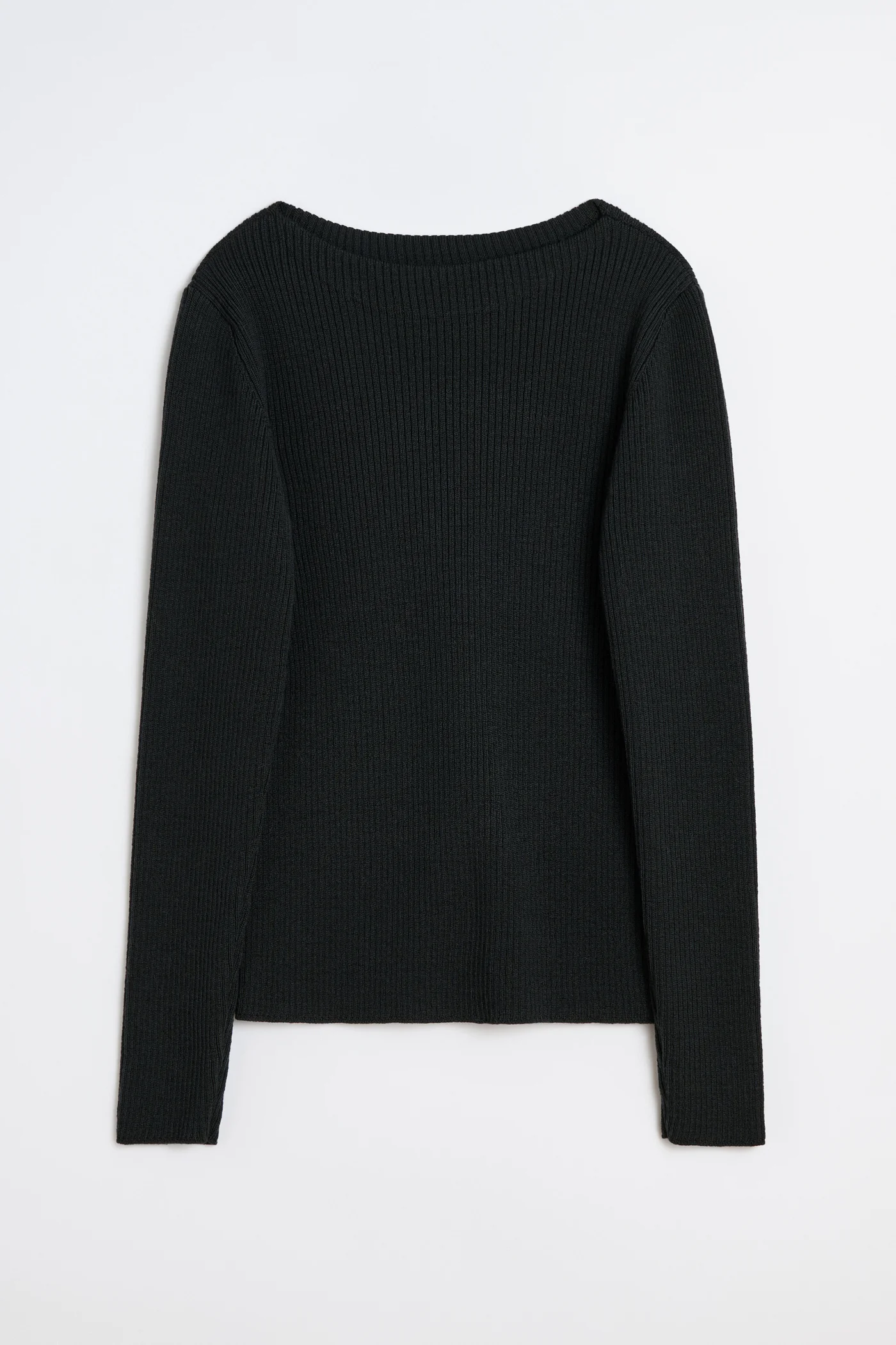 Strict Knit Off Black Rustic Merino - 1