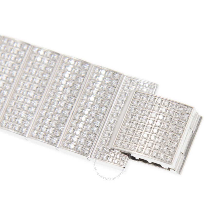 Cartier Santos Automatic Diamond White Dial Men's Watch W20073X8-100XL - 5