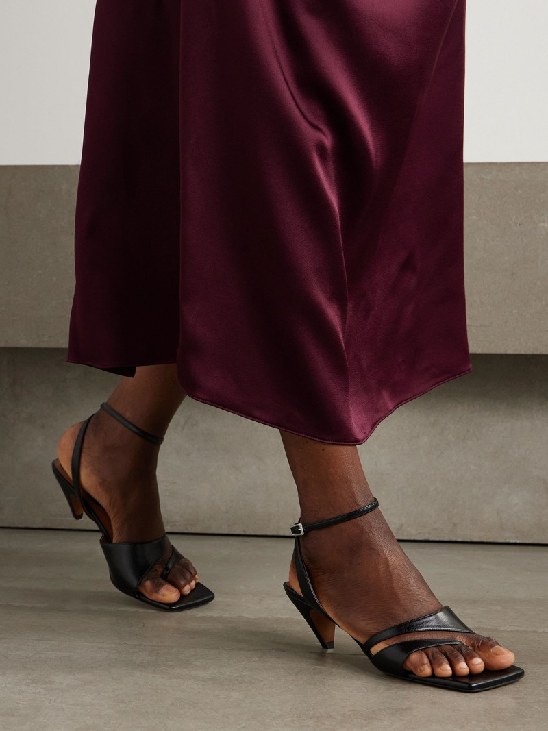 Stella McCartney Cutout sandals Black outlook