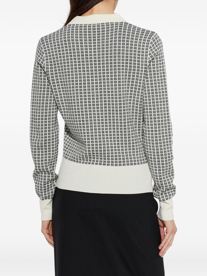 patterned polo top 4