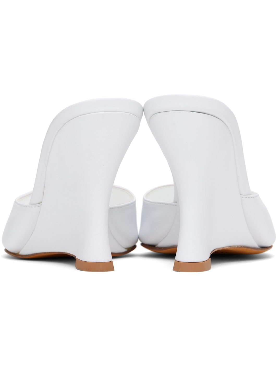 White Lido Wedge Heeled Sandals - 2