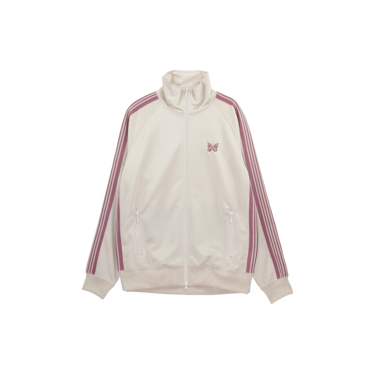 POLY SMOOTH TRACK JACKET (IVORY) - 1
