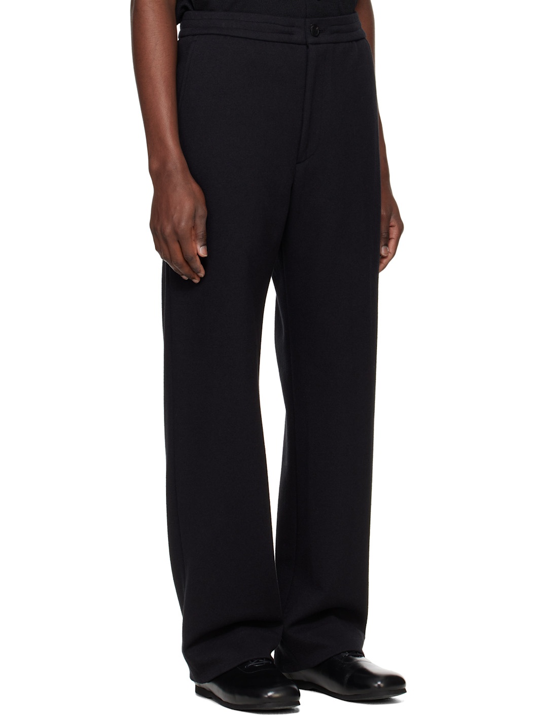 Black Four-Pocket Trousers - 2