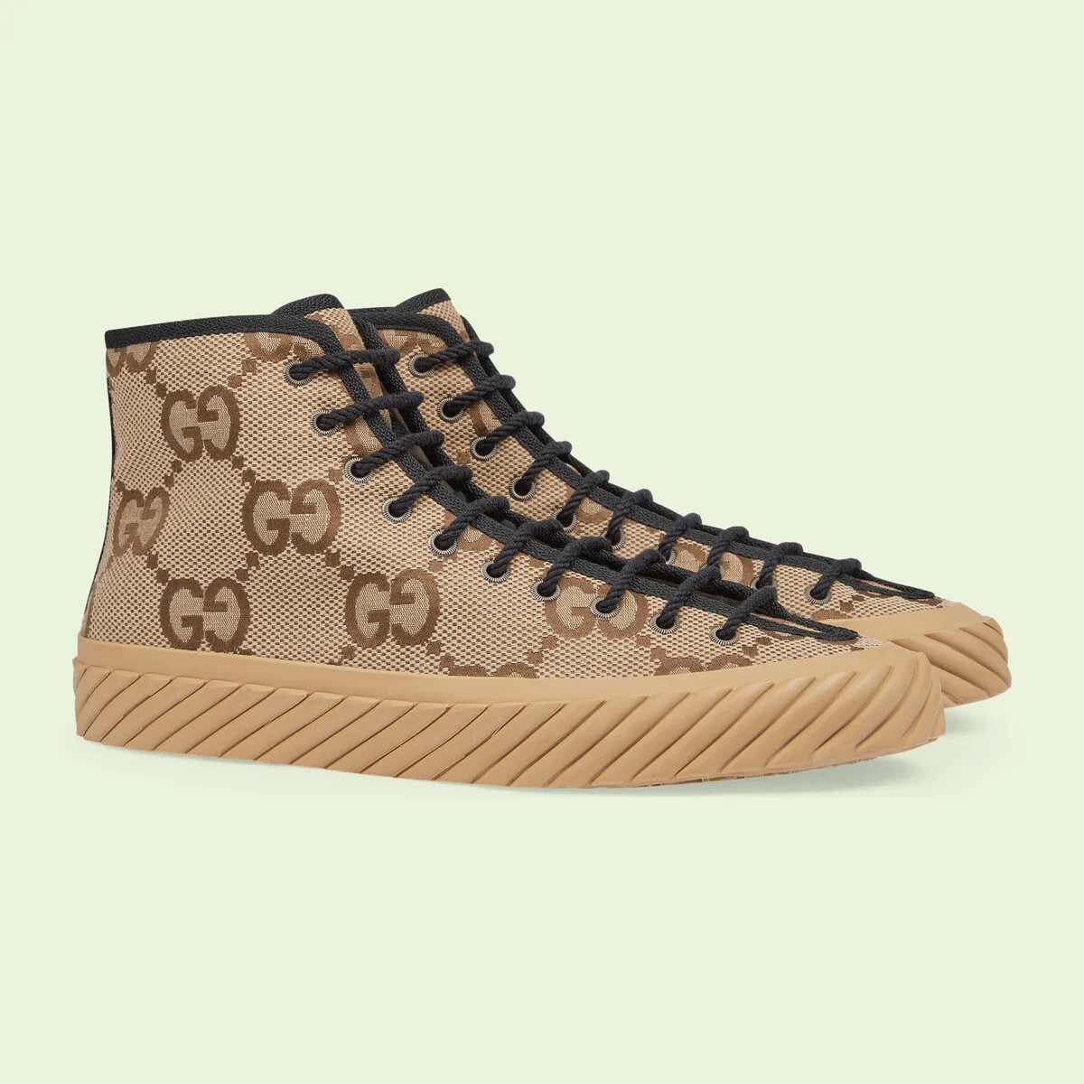 Men's high-top maxi GG sneaker - 2