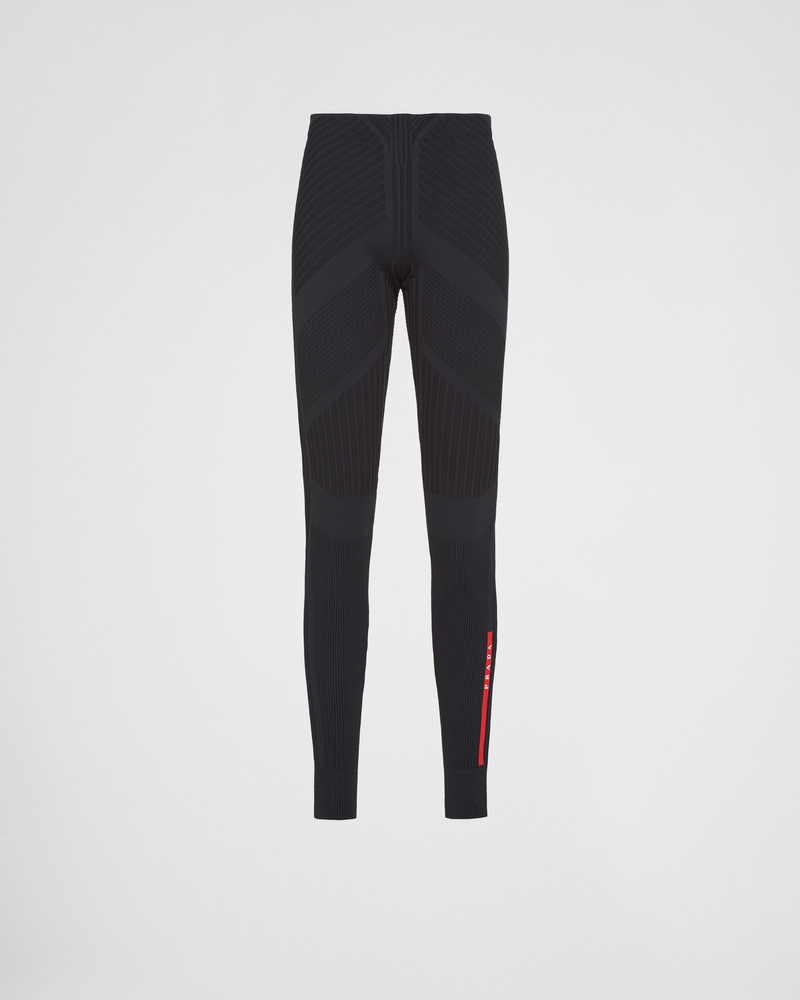Tech Rec Re-Nylon piqué leggings 1
