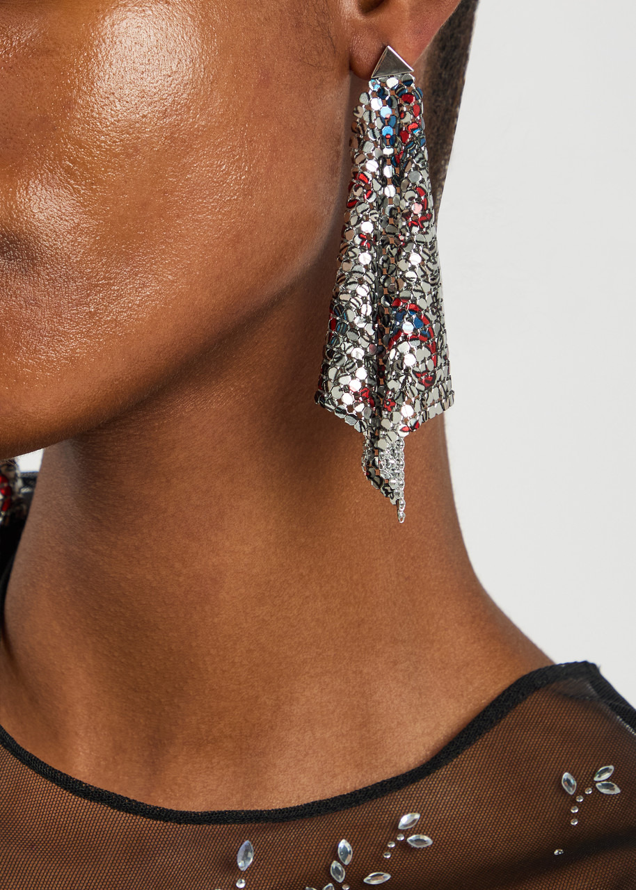 Rabanne Chainmail Drop Earrings - 3