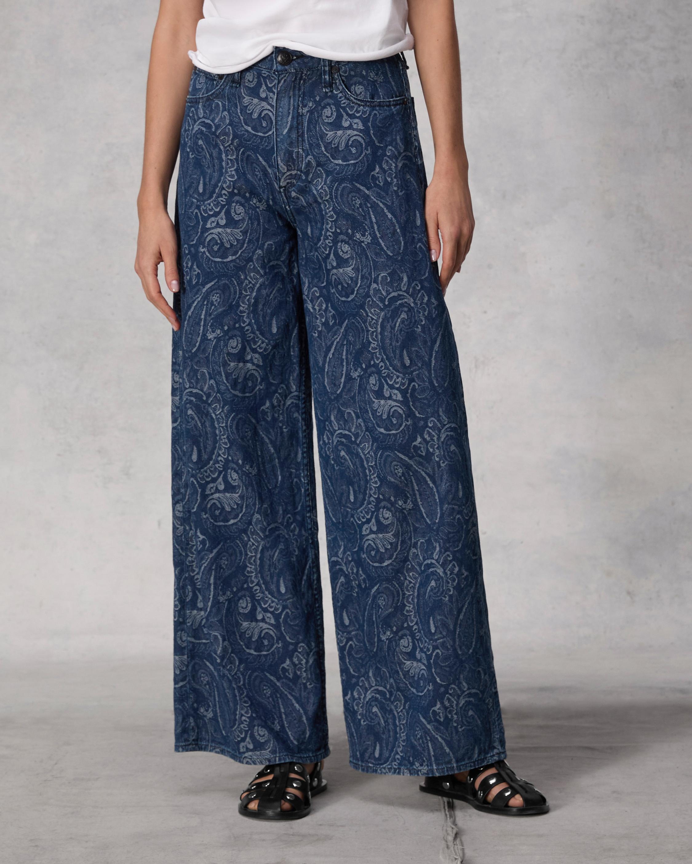 Sofie Ankle Wide-Leg - Indigo Paisley
High-Rise Lightweight Rigid Jean - 5