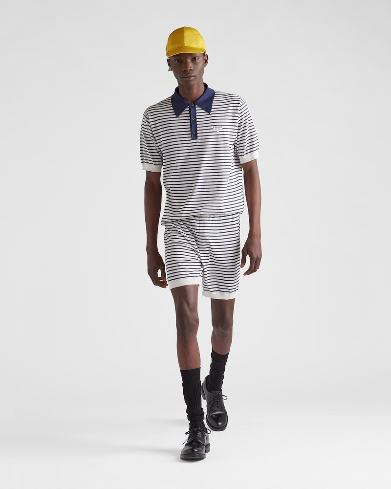 Prada Silk and cotton shorts outlook