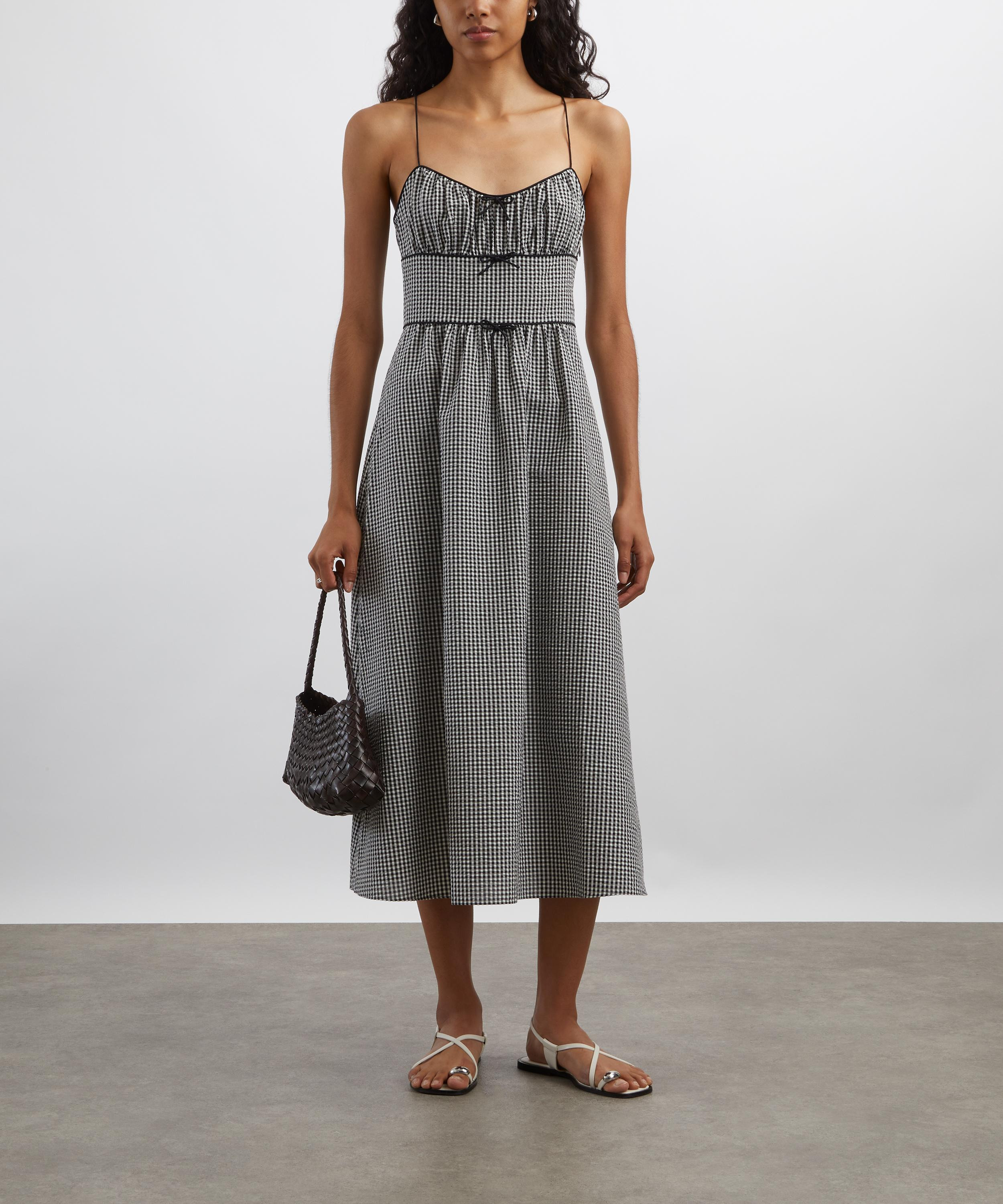 Belline Noir La Maddalena Gingham Dress - 2