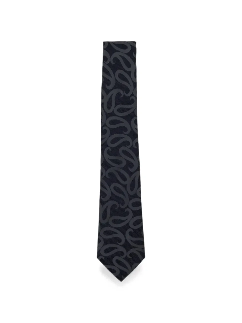 PAISLEY-PRINT SILK TIE - 1