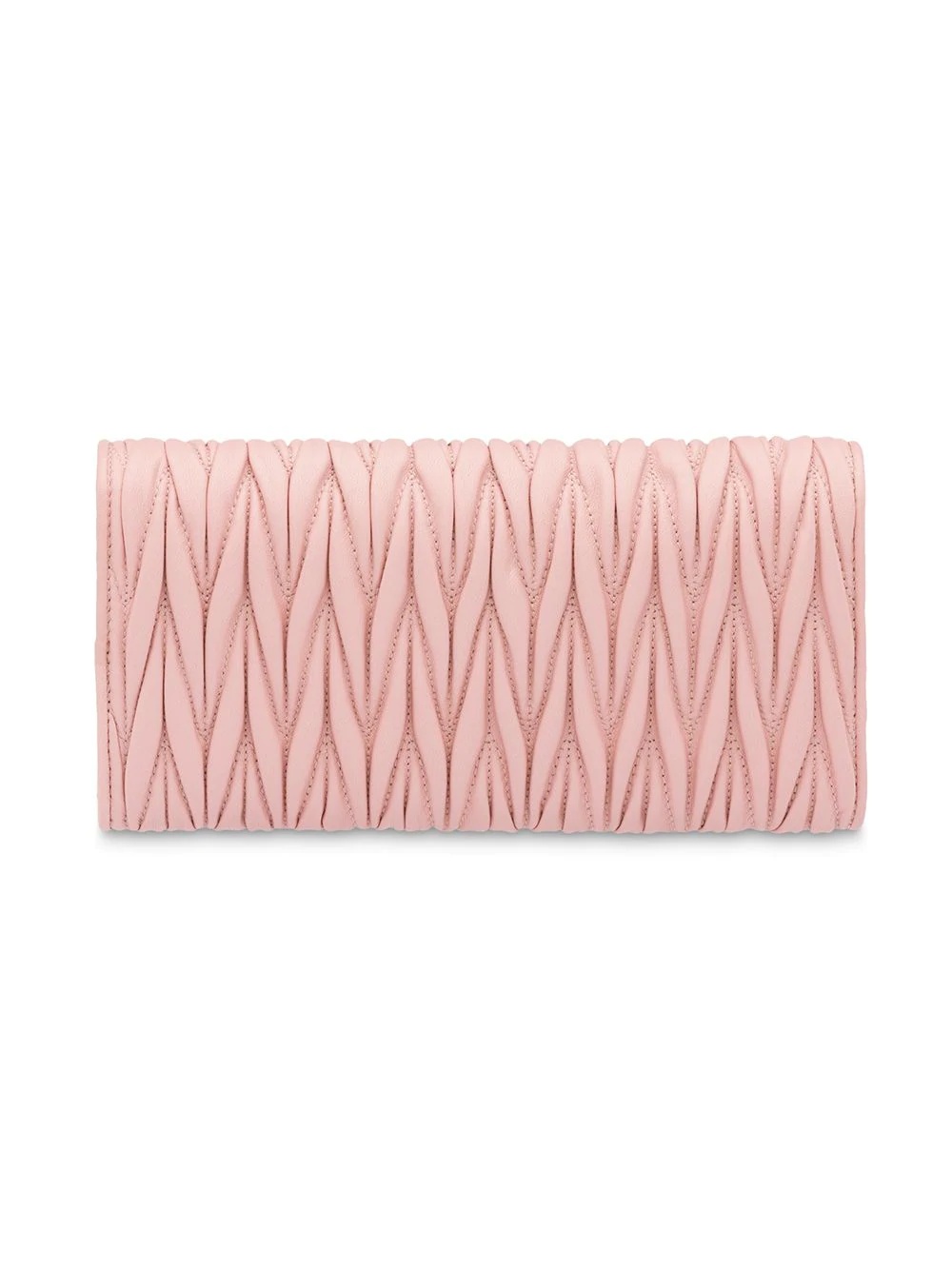 Matelassé flap wallet - 4