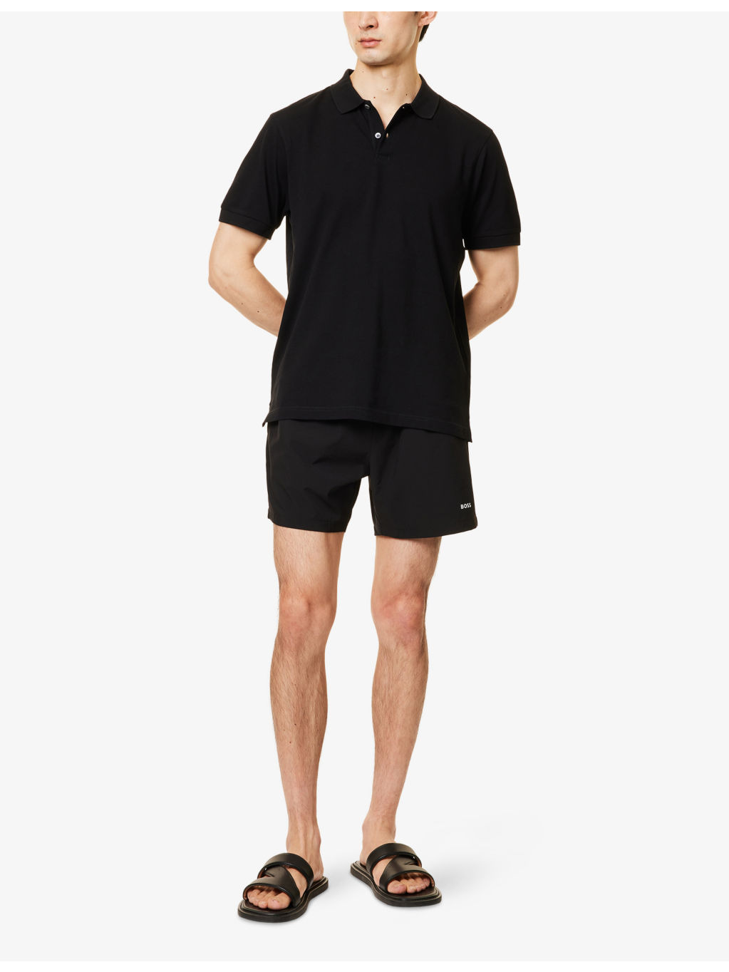 Tio Logo-Print Swim Shorts - 2